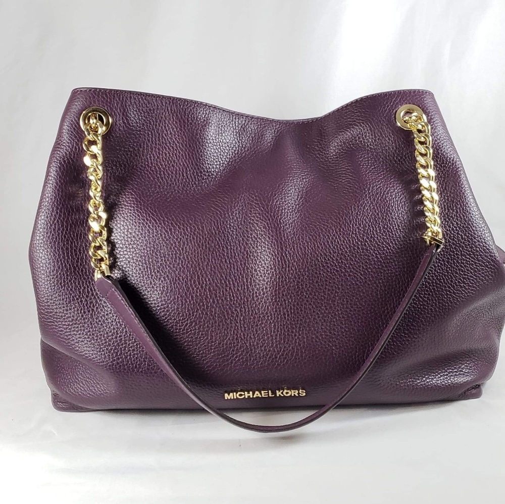 Authentic Michael Kors large chain tote